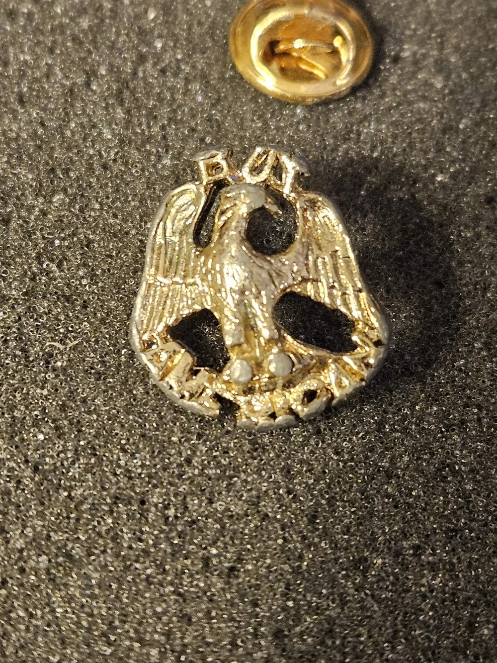 Buy American United Industrial Workers Trade Union Pin Gold Tone Eagle UlW Vtg
